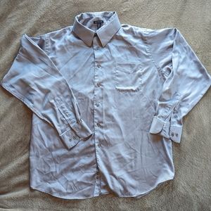 XL|XG 17-17.5 Neck 36-37 GEORGE Gray Dress Shirt